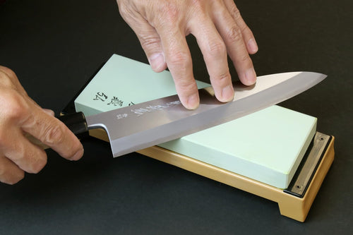 oshihiro Professional Grade Toishi Japanese Whetstone Knife Sharpener Water Stones (#10000 grit)